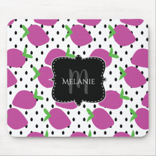 Benutzerdefinierte Maus Pad Abstrakte Erdbeeren Sa Mousepad