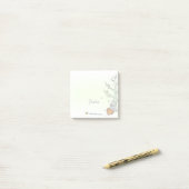 Benutzerdefinierte Maus Wasserfarbe Gelbe Niedlich Post-it Klebezettel (Auf Schreibtisch)