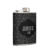 Benutzerdefinierte medizinische Terminologie Flachmann (Rechts)