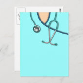 Benutzerdefinierte medizinische Untersuchungen Postkarte (Vorne/Hinten)