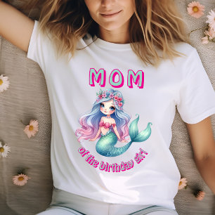 Benutzerdefinierte Meerjungfrau Minze Mutter des G T-Shirt