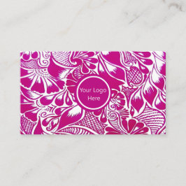Benutzerdefinierte Mehndi Artist Business Card mit Visitenkarte
