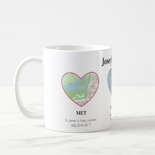 Benutzerdefinierte Meilensteine Meilensteine Maps  Kaffeetasse (Links)