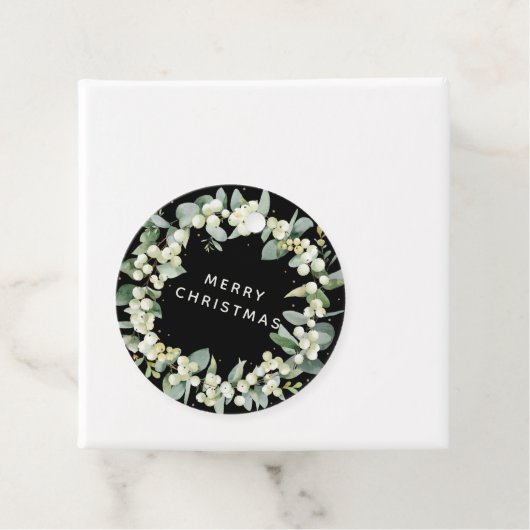 Benutzerdefinierte Meldung "Black Snowberry+Eucaly Geschenkanhänger (Beispiel)