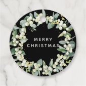 Benutzerdefinierte Meldung "Black Snowberry+Eucaly Geschenkanhänger (Vorderseite)