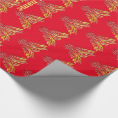 Benutzerdefinierte Meldung: Flame Phoenix Rising o Geschenkpapier (Ecke)