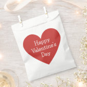 Benutzerdefinierte Meldung "Großes rotes Herz" Geschenktütchen (Ausgeschnitten)