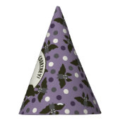 Benutzerdefinierte Meldung Lila, Kohle-Graue Carto Partyhütchen (Rechts)