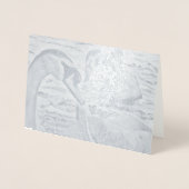 Benutzerdefinierte Meldung "Schöne Foil Flock" der Folienkarte (Vorderseite)