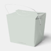 Benutzerdefinierte Meldung Weißer Osterbrand Geschenkschachtel (Rückseite)