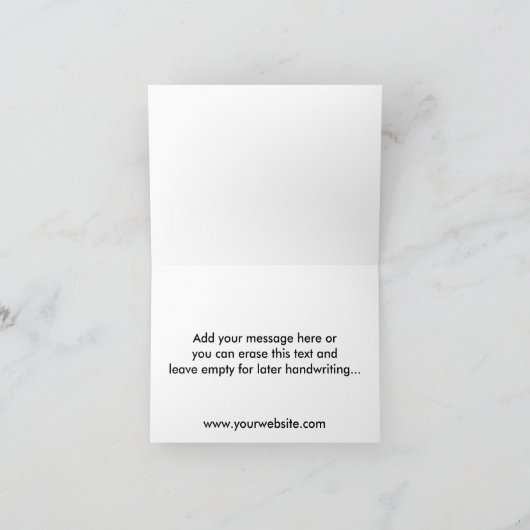 Benutzerdefinierte Meldung wird mit der Karte ange (Innenseite)