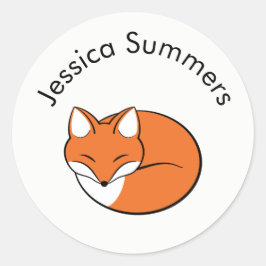 Benutzerdefinierte Meldung zum Speichern von Carto Runder Aufkleber