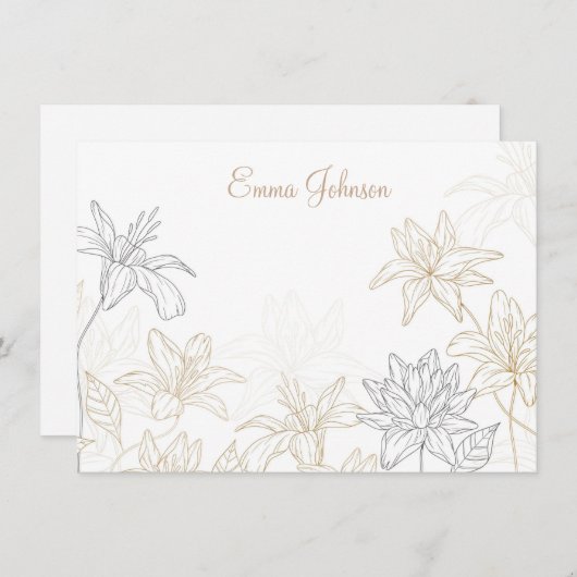 Benutzerdefinierte Merkkarte Mitteilungskarte (Vorne/Hinten)