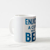 Benutzerdefinierte Message-Tasse Kaffeetasse (Vorderseite Links)