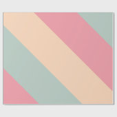 Benutzerdefinierte Minimalistische Blankenvorlage  Geschenkpapier (Flach)