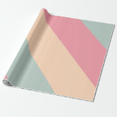 Benutzerdefinierte Minimalistische Blankenvorlage  Geschenkpapier (Ungerollt)