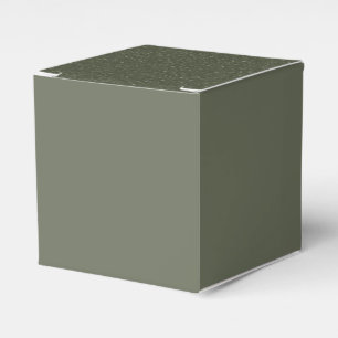Benutzerdefinierte minimalistische Moos-Geschenkbo Geschenkschachtel