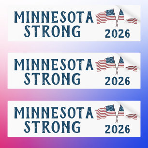 Benutzerdefinierte Minnesota-Widerstand Autoaufkleber