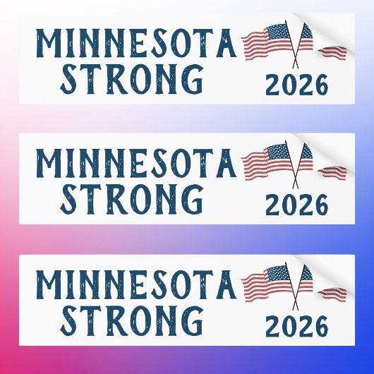 Benutzerdefinierte Minnesota-Widerstand Autoaufkleber
