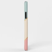 Benutzerdefinierte Minze Aquamarin grüne Pfirsichf Case-Mate iPhone Hülle (Hinten/Rechts)