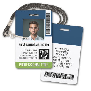 Benutzerdefinierte Mitarbeiter - Foto, Barcode, Lo Ausweis