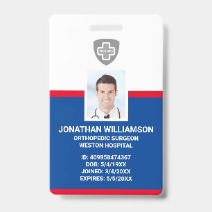 Benutzerdefinierte Mitarbeiter-Foto-ID, Barcode un Ausweis