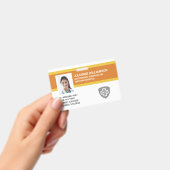 Benutzerdefinierte Mitarbeiter-Foto-ID, Barcode un Ausweis (Handheld)