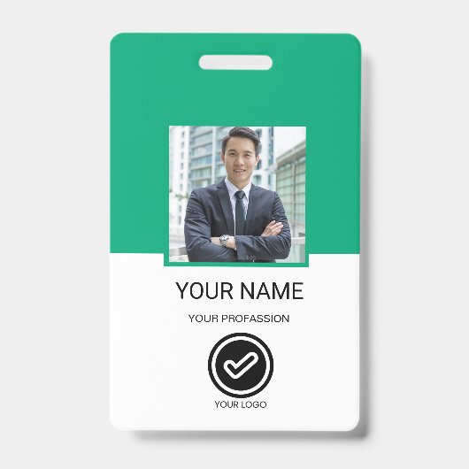 Benutzerdefinierte Mitarbeiter-ID-Karte Ausweis (Vorderseite)