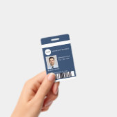 Benutzerdefinierte Mitarbeiter-ID-Karte | Firmenna Ausweis (Handheld)