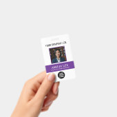 Benutzerdefinierte Mitarbeiter-ID mit Foto-Logo, Q Ausweis (Handheld)