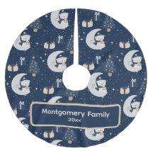 Benutzerdefinierte Mitternachtsweihnachten | Navy,