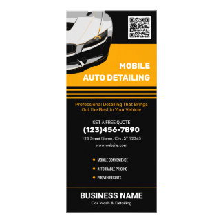 Benutzerdefinierte mobile Autopflege professionell Werbekarte