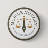 Benutzerdefinierte mobile notarielle rechtliche Un Button (Vorderseite)