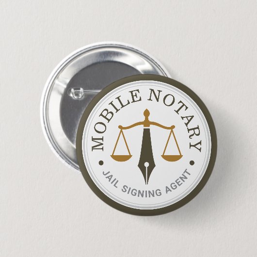 Benutzerdefinierte mobile notarielle rechtliche Un Button (Vorne & Hinten)