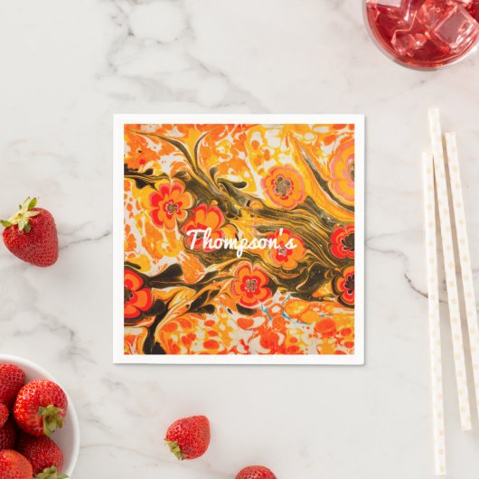 Benutzerdefinierte Mod Mitte des Jahrhunderts Oran Serviette (Beispiel)