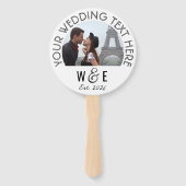 Benutzerdefinierte moderne Deko-Textprogramm-Gastg Fächer (Rückseite)