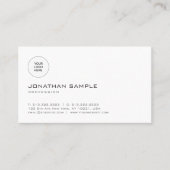 Benutzerdefinierte, moderne, einfache Vorlage Beru Visitenkarte (Vorderseite)