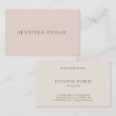 Benutzerdefinierte moderne, elegante Berufliche Vo Visitenkarte (Vorne/Hinten)