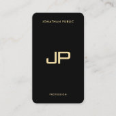 Benutzerdefinierte moderne, elegante QR-Code-Vorla Visitenkarte (Vorderseite)