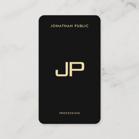 Benutzerdefinierte moderne, elegante QR-Code-Vorla Visitenkarte (Vorderseite)