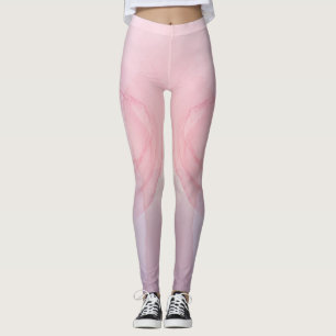 Benutzerdefinierte moderne goldene Blumenmarmor-Le Leggings