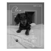 Benutzerdefinierte moderne Haustiere Details Portr Fotodruck (Vorne)