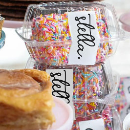 Benutzerdefinierte Moderne Hinzufügen eines Typo-L Etiketten