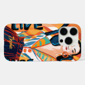 Benutzerdefinierte moderne Ladys Sie leben einmal Case-Mate iPhone Hülle (Rückseite (Horizontal))