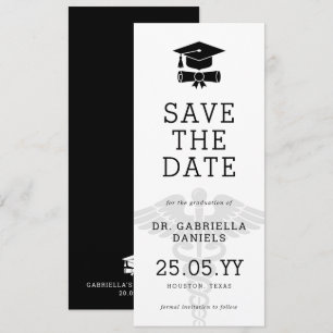 Benutzerdefinierte moderne medizinische Fakultät A Save The Date