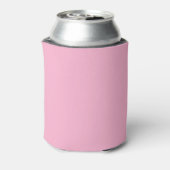 Benutzerdefinierte moderne pink-orange monogrammie dosenkühler (Kanne Rückseite)