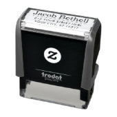 Benutzerdefinierte moderne Rücksendeadresse Permastempel (Produkt)