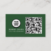 Benutzerdefinierte moderne Visitenkarte mit Logo & (Vorderseite)