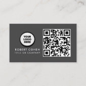 Benutzerdefinierte moderne Visitenkarte mit Logo & (Vorderseite)