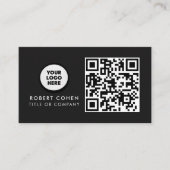 Benutzerdefinierte moderne Visitenkarte mit Logo & (Vorderseite)